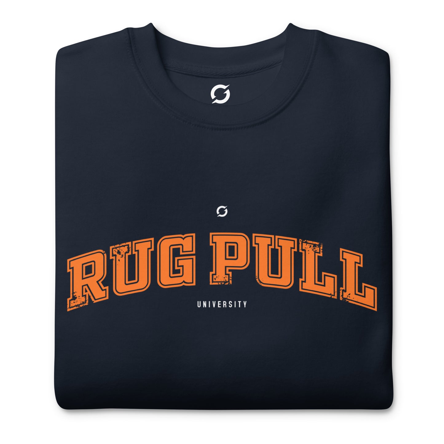 Premium Navy - Crypto Streetwear Sweatshirt