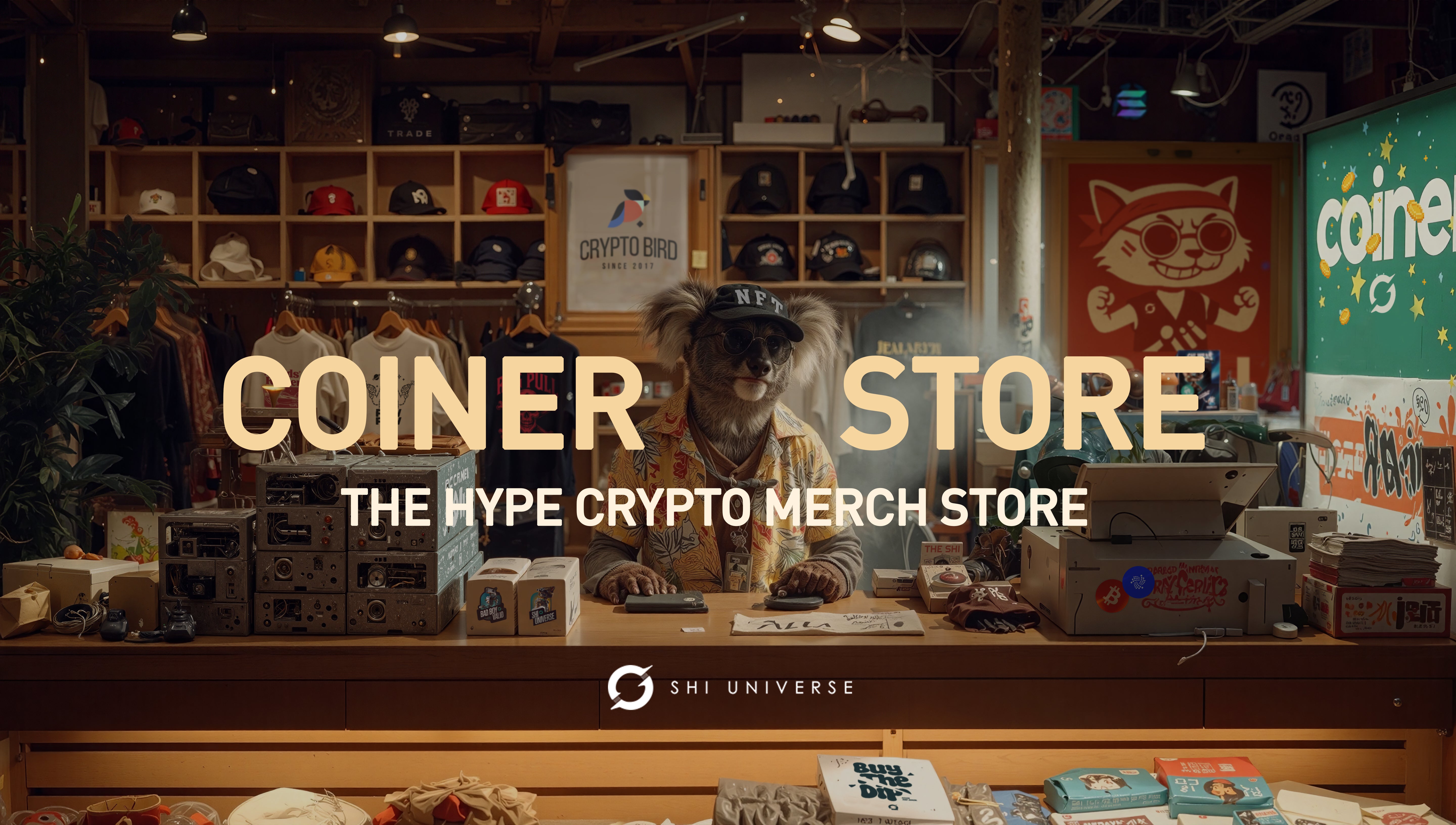CoinerStore – Street Wear Crypto Shop