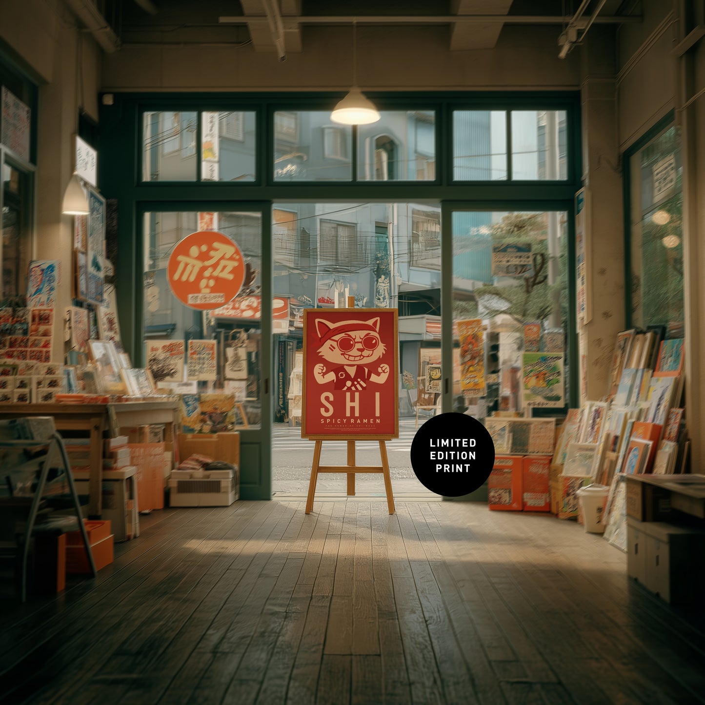 LIMITED SHI RAMEN ART PRINT